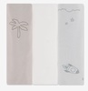 סט שלישית חיתולים 100% כותנה ג'רסי - Cotton Cloud מיננה אבן