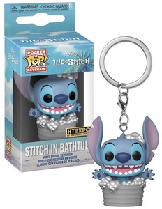 מחזיק מפתחות Pocket Pop! Stitch in Bathtub – לילו וסטיץ’ | Pocket Pop! Stitch in Bathtub Keychain – Lilo & Stitch