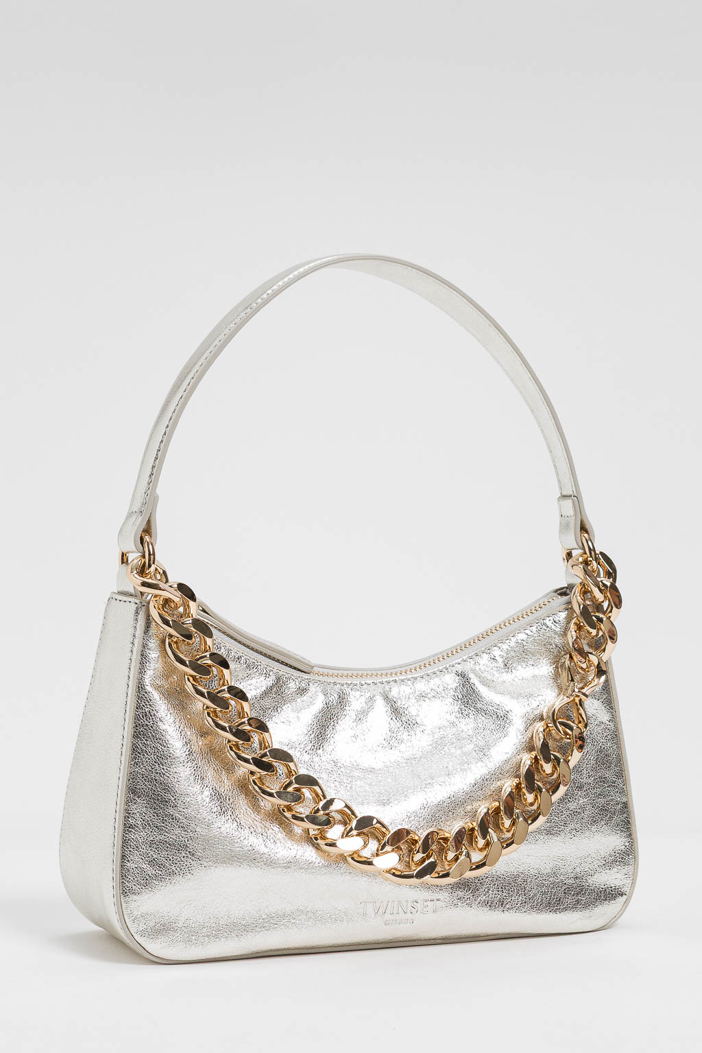 Liliane medium laminated leather bag