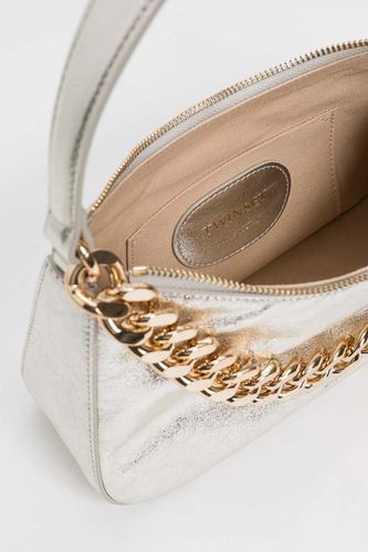 Liliane medium laminated leather bag