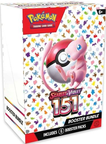 קלפי פוקימון בוסטר באנדל 151 151 Booster Bundle - SV: Scarlet & Violet 151 (MEW)