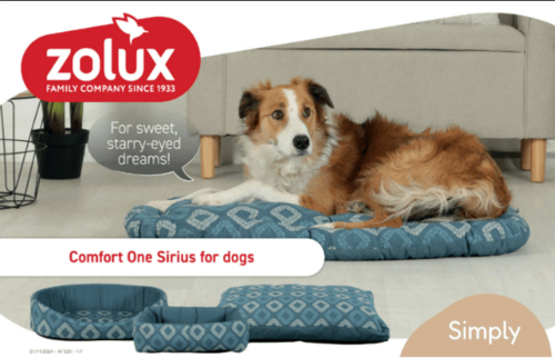 זולוקס מיטה מפנקת לכלב  ONE SIRIUS SET 3 COSYBD S53/75