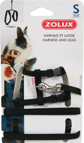 זולוקס ריתמה למכרסמים HARNESS & LEAD