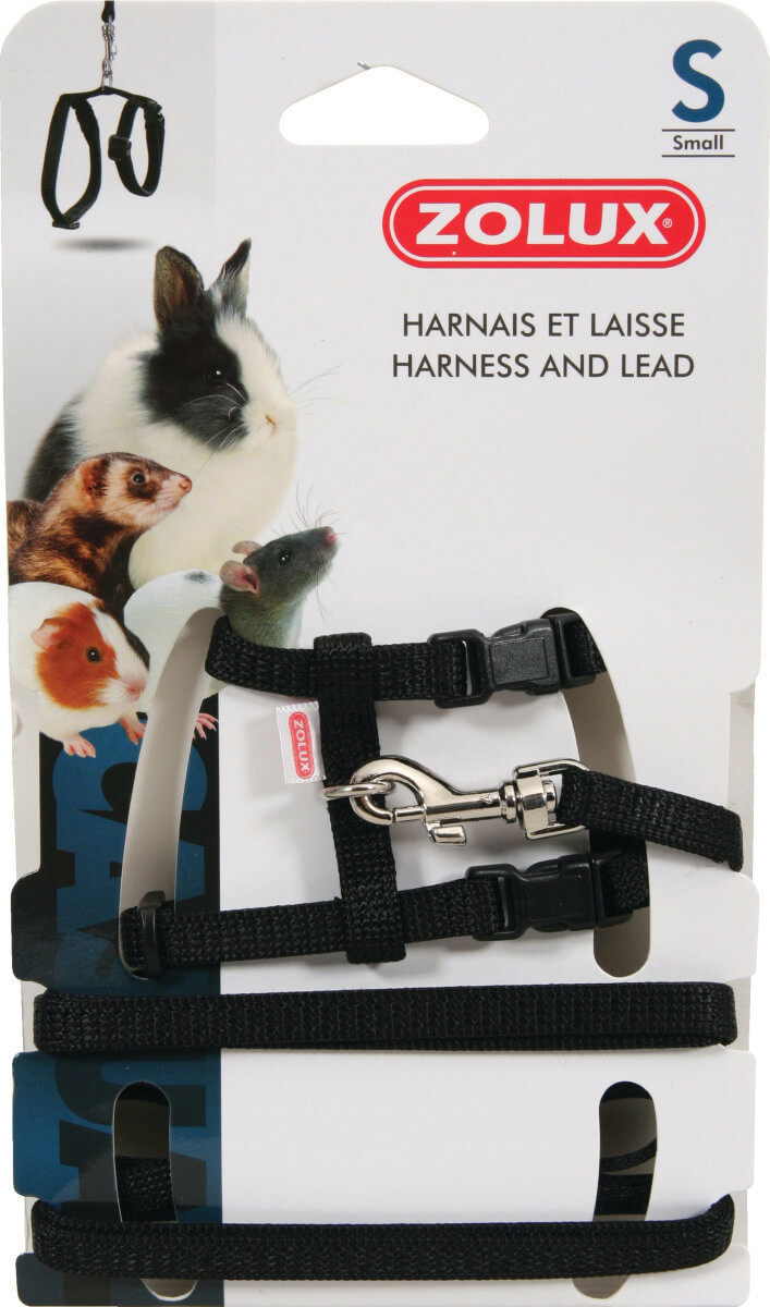 זולוקס ריתמה למכרסמים HARNESS & LEAD
