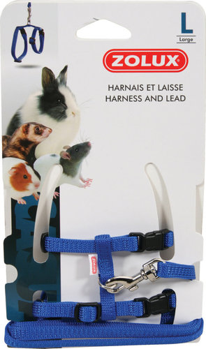 זולוקס ריתמה למכרסמים HARNESS & LEAD
