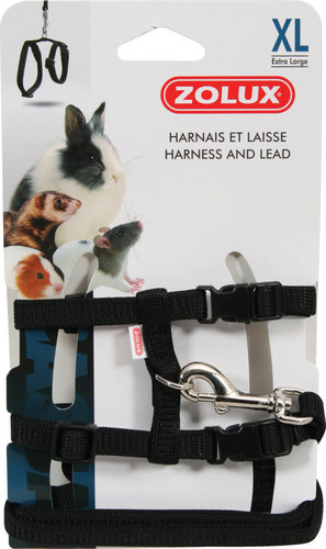 זולוקס ריתמה למכרסמים HARNESS & LEAD