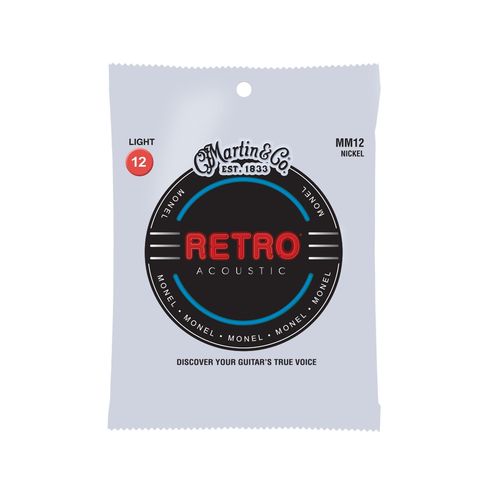 סט מיתרים 012 לאקוסטית MARTIN RETRO MM12