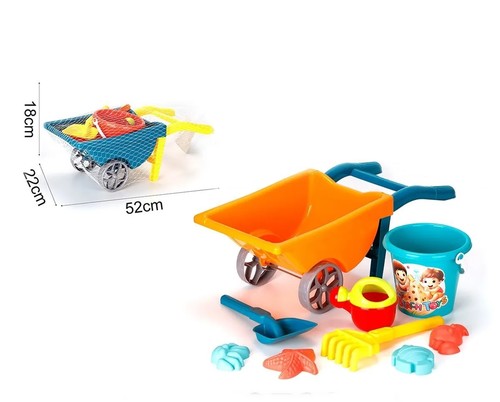 מריצה עם כלי משחק לחול Espanioli Toys
