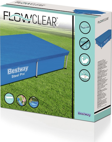כיסוי עליון לבריכה מלבנית 221×150 ס"מ BESTWAY