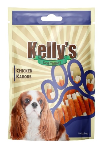 Kelly's - חטיף מקלוני עוף 100 גר' קייליז לכלב