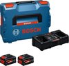 זוג סוללות EXBA18V-80 8Ah + מטען כפול מהיר + מזוודת נשיאה Bosch EXAL18V2-320