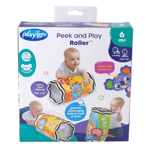 גליל פעילות מתנפח Peek & Play לתינוקות