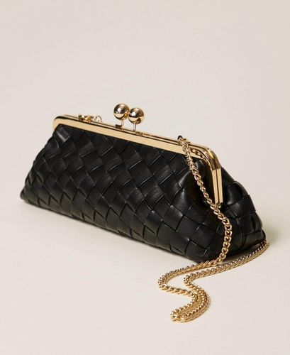 Handwoven clutch
