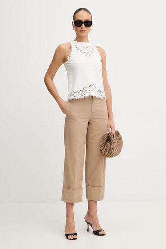 Twinset - Beige pants with belt