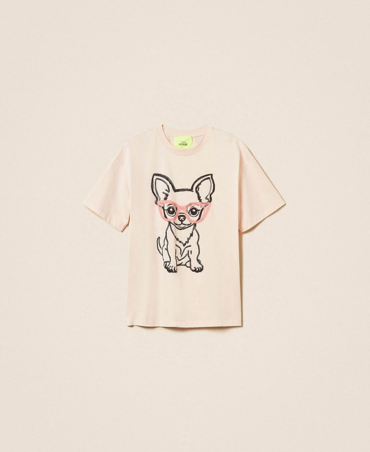 MYFO oversize T-shirt with print and embroidery