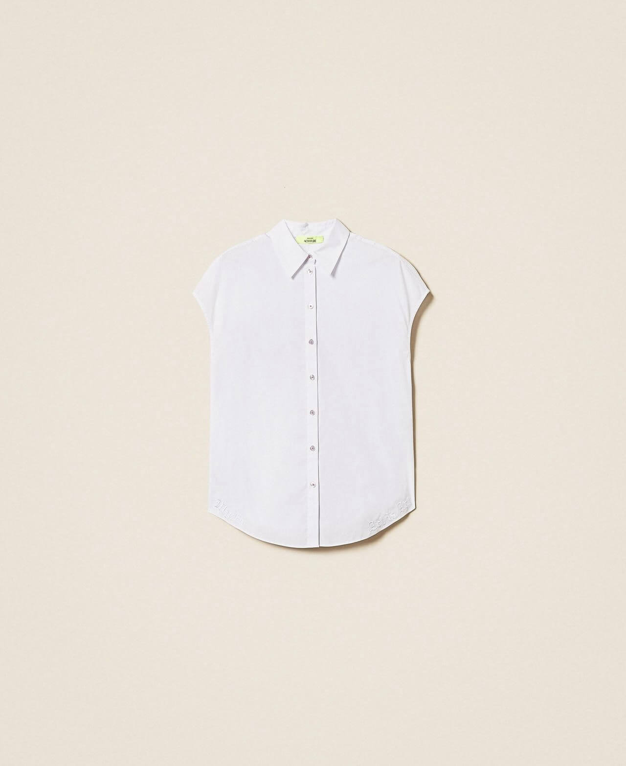 MYFO kimono shirt with embroidery