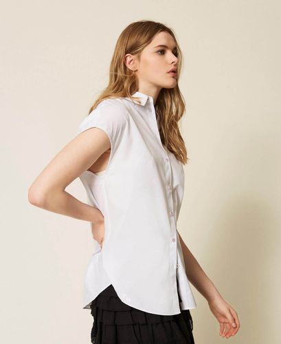 MYFO kimono shirt with embroidery
