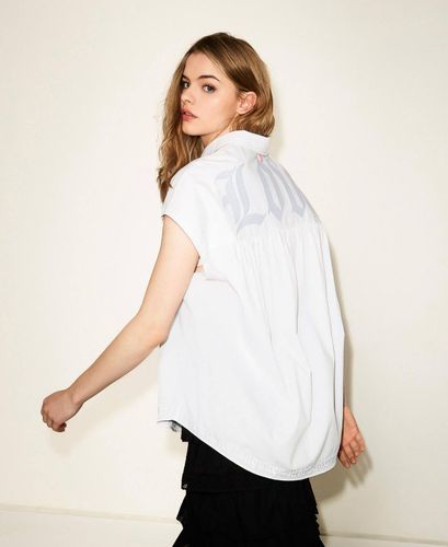 MYFO kimono shirt with embroidery
