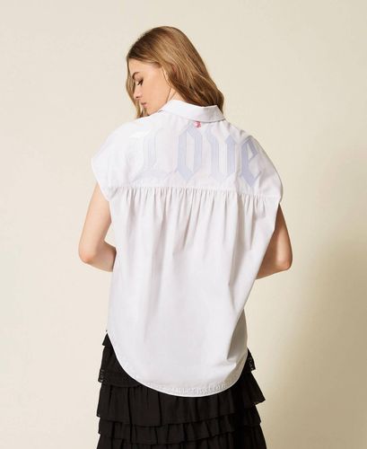 MYFO kimono shirt with embroidery