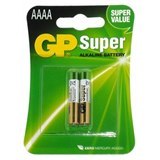 סוללות C2 1.2V LR61 AAAA אלקליין GP - מארז 2 יחידות
