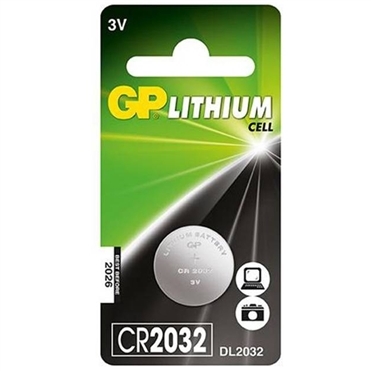 סוללת כפתור GP 3V CR2032 יחידה