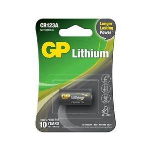 סוללה GP CR123A 3V - יחידה