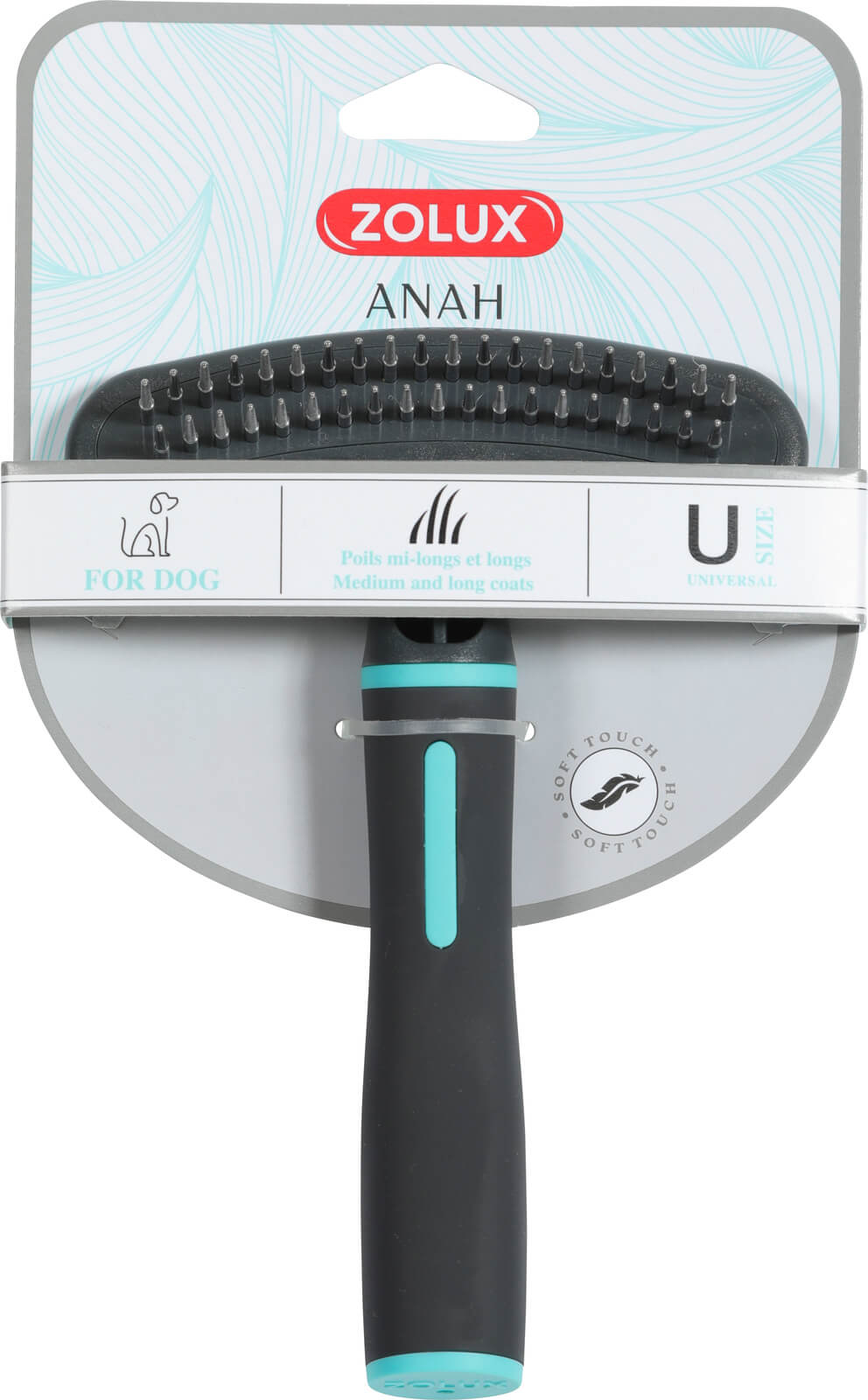 מברשת הברשה מקצועית ANAH CURRY COMB DOUBLE