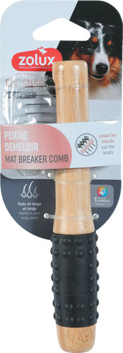 זולוקס מסרק מקצועי להסרת קשרים וסבכים  MAT BREAKER COMB