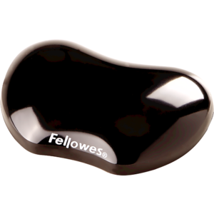  משענת לפרק היד סיליקון שחור Fellowes Ge Crystal 