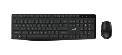  סט מקלדת ועכבר אלחוטי שקטים Genius KM-8206S 