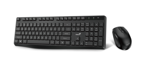  סט מקלדת ועכבר אלחוטי שקטים Genius KM-8206S 