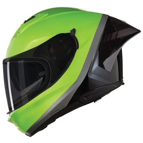 קסדה מלאה N60.6 SPORT VERNICIATURA SPECIALE מבית NOLAN- ירוק שחור