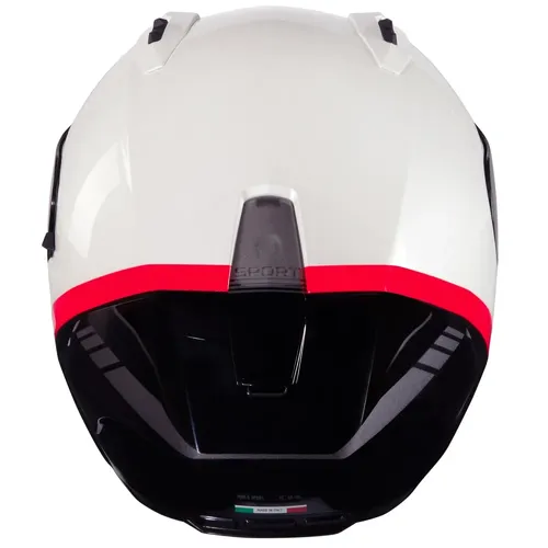קסדה מלאה N60.6 SPORT VERNICIATURA SPECIALE מבית NOLAN- שחור לבן אדום