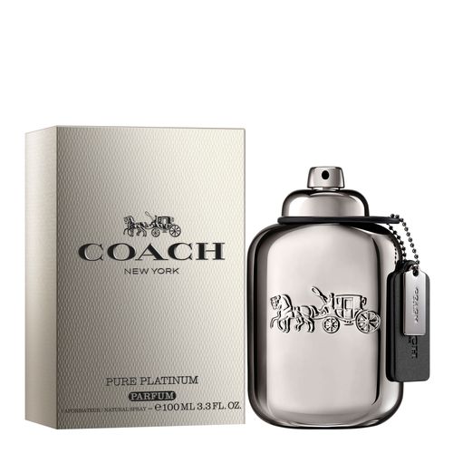בושם לגבר קואץ' COACH FOR MEN PURE PLATINUM 100 ML PARFUM
