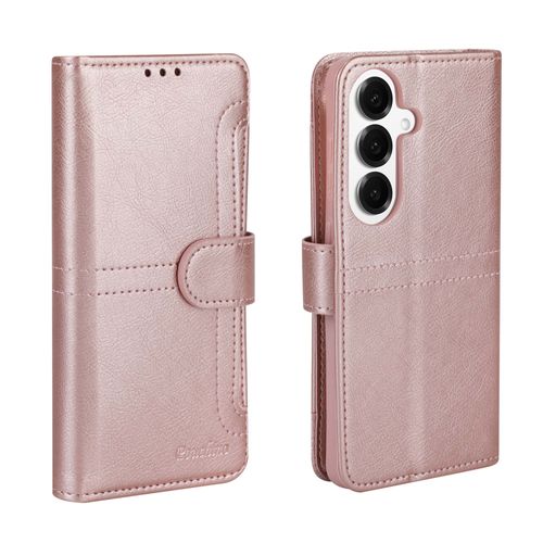 נרתיק ספר גלאקסי פלוס S26 פאוצ'ינו רוזגולד Pouchino TASCA Samsung S26 Plus Rose Gold