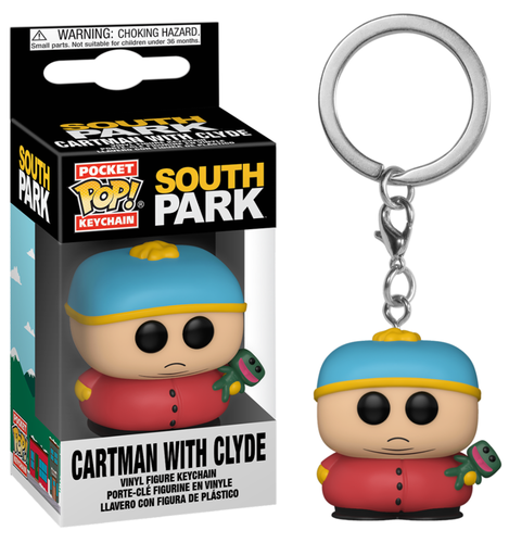 מחזיק מפתחות Pocket Pop! סאות’ פארק – Cartman with Clyde Frog | South Park Pocket Pop! Keychain 