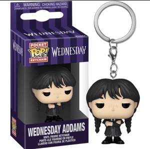 מחזיק מפתחות Pocket Pop! וונסדיי – Wednesday Addams | Wednesday Pocket Pop! Keychain