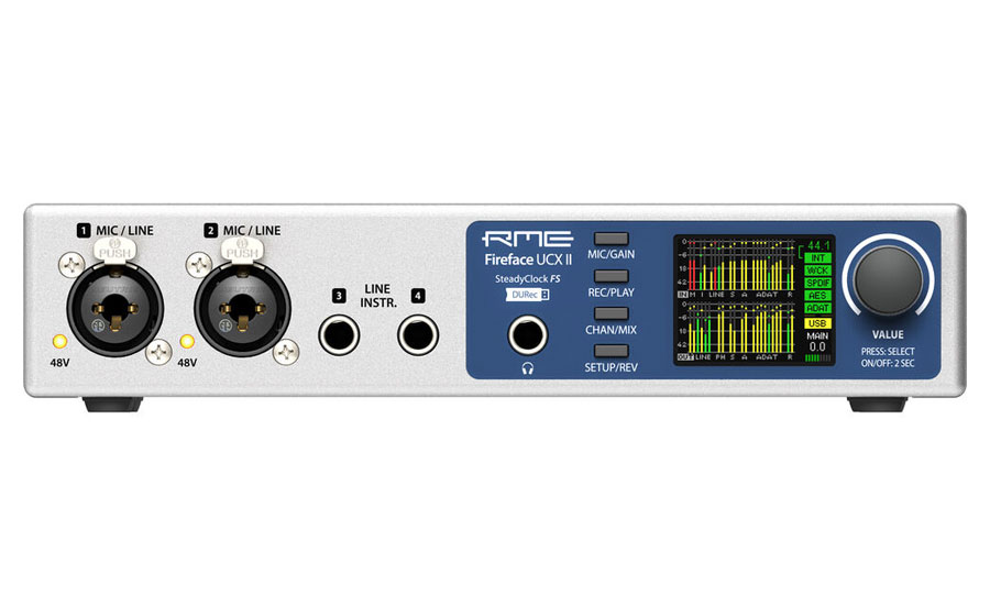 כרטיס קול מקצועי - RME Fireface UCX IIS