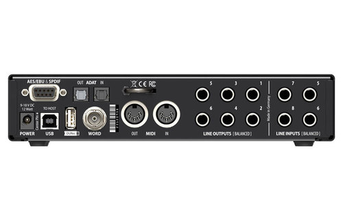 כרטיס קול מקצועי - RME Fireface UCX IIS