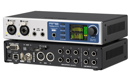 כרטיס קול מקצועי - RME Fireface UCX IIS
