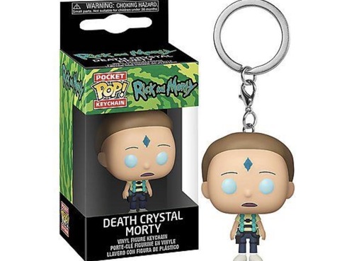 מחזיק מפתחות Pocket Pop! ריק ומורטי – Death Crystal Morty | Rick and Morty Pocket Pop! Keychain – Death Crystal Morty