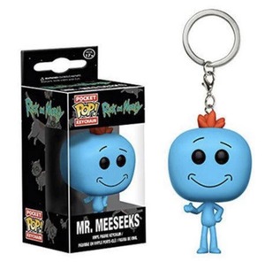 מחזיק מפתחות Pocket Pop! ריק ומורטי – Mr. Meeseeks | Rick and Morty Pocket Pop! Keychain 