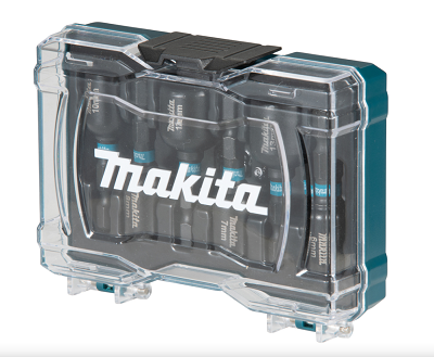 סט בוקסות אימפקט Makita E-15768 כולל 6 יחידות 1/4 אינץ Hex מידות 6 עד 13 מ״מ