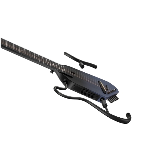 מסך OLED וקונטרולים בגיטרת DONNER HUSH-I PRO Space Fly