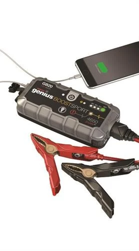 נוקו NOCO GB20 בוסטר התנעה אלקטרוני 12V 500A לרכבי בנזין