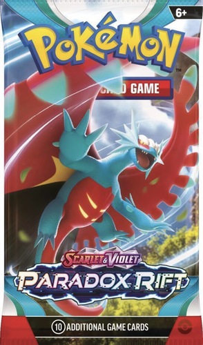 בוסטר Pokémon Scarlet & Violet – Paradox Rift | Game Card TCG Pokémon Scarlet & Violet – Paradox Rift Booster Pack