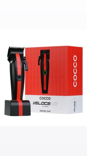 מכונת תספורת שחור אדום Cocco Veloce Lite