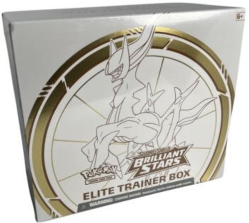 קופסת מאמן עילית Pokémon Game Card TCG Sword & Shield – Brilliant Stars | Pokémon Sword & Shield – Brilliant Stars Elite Trainer Box