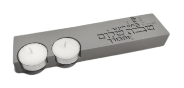 פמוט זוגי שטוח טיפוגרפיה