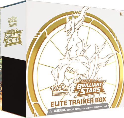קופסת מאמן עילית Pokémon Game Card TCG Sword & Shield – Brilliant Stars | Pokémon Sword & Shield – Brilliant Stars Elite Trainer Box